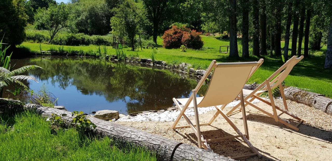 Le Vieux Moulin Gites - A Charming Stone Cottage With Garden View And Seasonal Pool Guegon Exterior foto